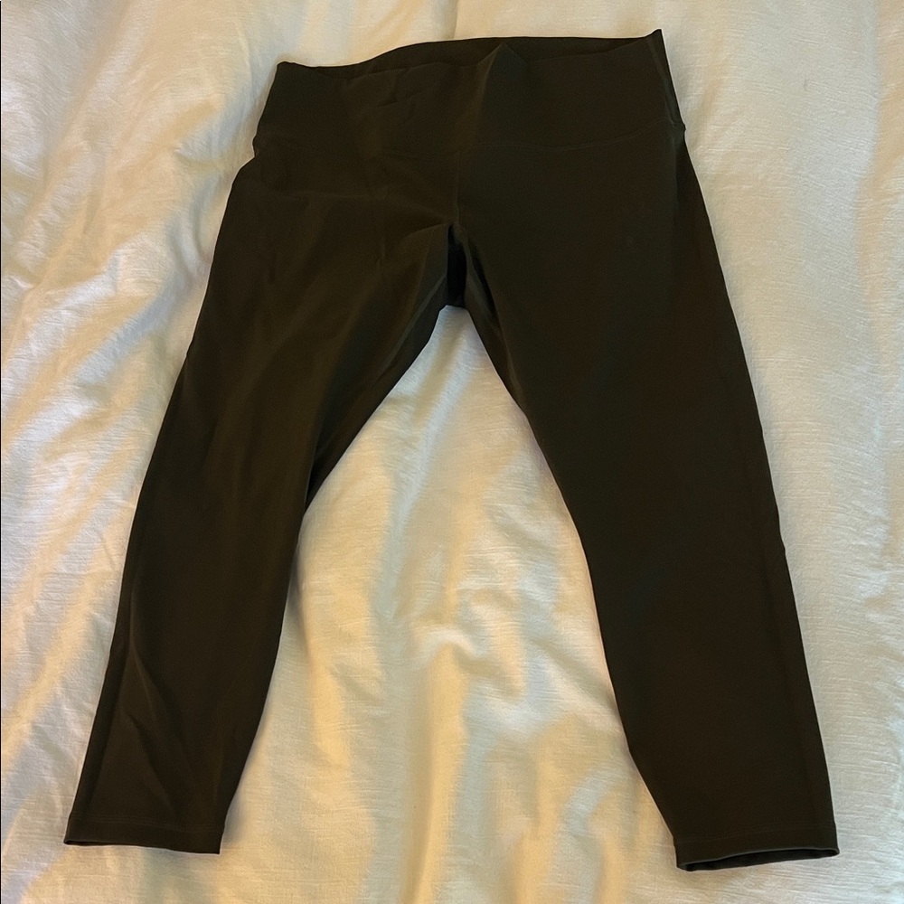 Lululemon Athletica Olive Green Leggings
